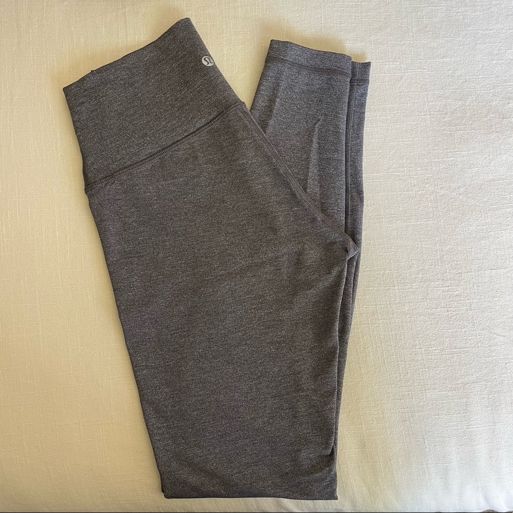 Lululemon Heathered Black 28”